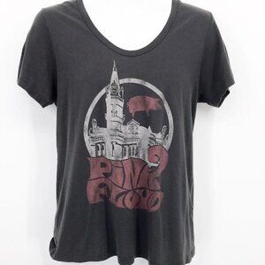 Pink Floyd London 1977 Scoop Neck Tee shirt  Women''s Size L